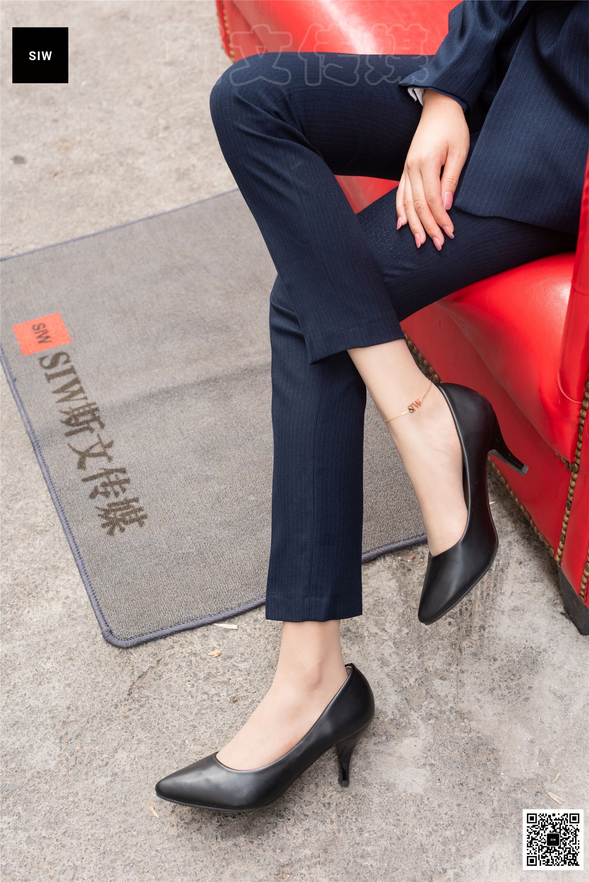 SIW斯文传媒 055 时尚气质OL职业双排扣西装制服 - 甄珍